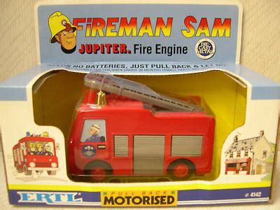 ERTL: Fireman Sam Jupiter Fire Engine- Pull back #4142 | #248733088