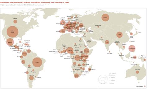 Christianity World Map - Maps on the Web