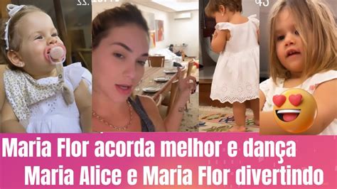 Maria Flor Acorda Melhor E Virg Nia Fonseca Triste Dor De Cabe A