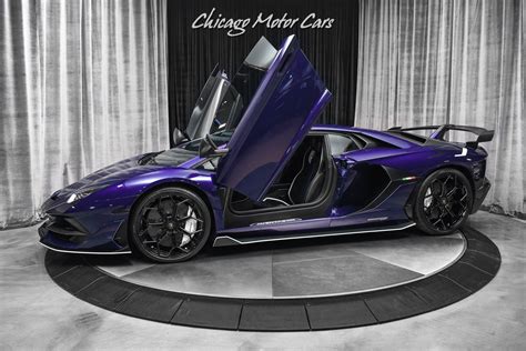 Used Lamborghini Aventador Lp Svj Coupe Rare Viola Aletheia