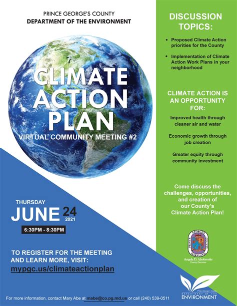 Prince George’s County Climate Action Plan 2nd Community Meeting | DMV ...