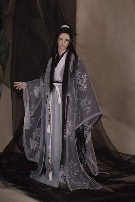 Schaal Bjd Oude Kostuum Kleding Hanfu Jurk Samurai Outfit Voor