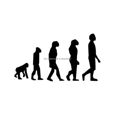 human evolution svg inspire uplift