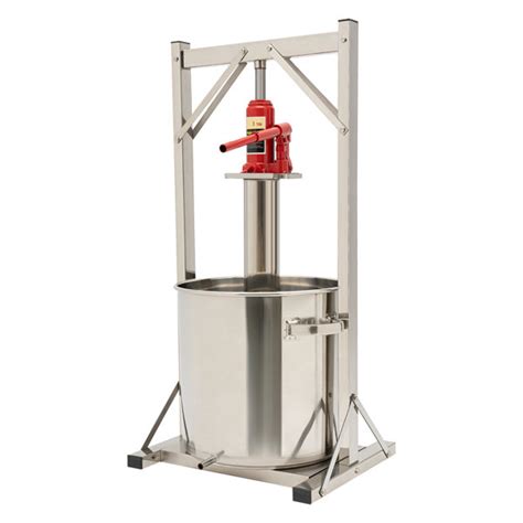 Yybusher L Stainless Steel Fruit Wine Press With Hydraulic Wayfair