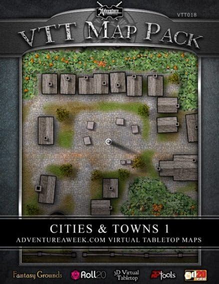 Vtt Map Pack Cities And Towns 1