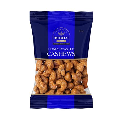 Cashews Honey Roasted 375g | Yummy Snack Foods