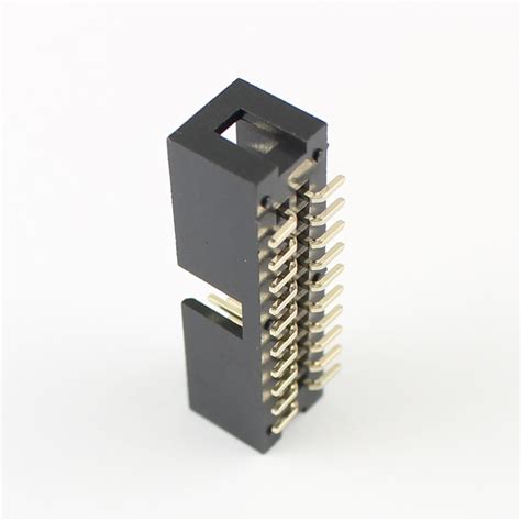 Pcs Mm Pitch X Pin Pin Smt Male Shrouded Pcb Box Header Idc