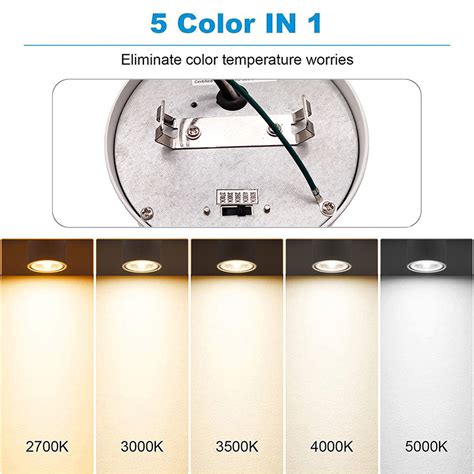 Surface Mounted Downlights 5CCT Selectable