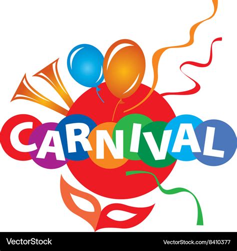 Carnival logo Royalty Free Vector Image - VectorStock