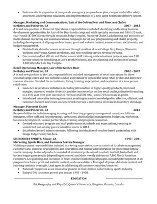 David Smith Resume Pdf