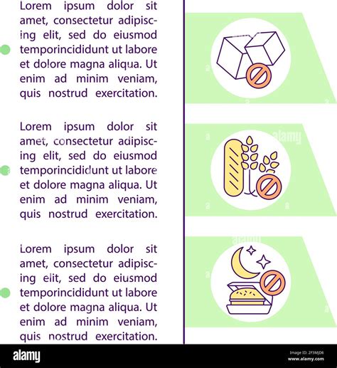 Dieta Intermitente Imágenes Vectoriales De Stock Alamy