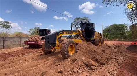 Patrol Preenchendo Cabe A De Rua Motoniveladora Patrola Road Grader