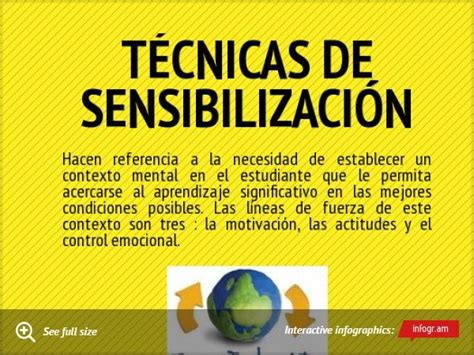 TÉCNICAS DE SENSIBILIZACIÓN Infogram charts infographics White out