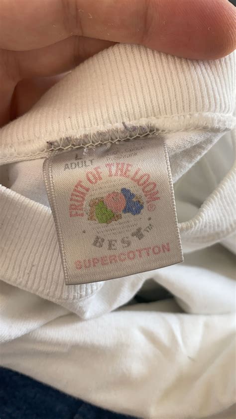 Do You Know The Year Of This Fruit Of The Loom Tag Thnx Rvintagetees