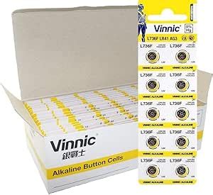 Pack 10 Vinnic L736 F LR41 AG3 1 5 V Alkaline Amazon De Elektronik Foto