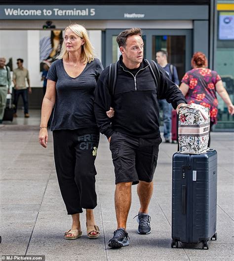 Exc Ant Mcpartlin And Anne Marie Land At Heathrow After Getaway Hot Lifestyle News