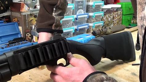 Installing A Side Saddle On A Remington 870 Very Simple Youtube