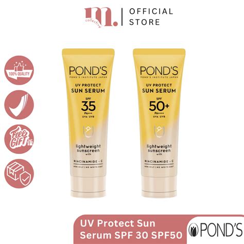 Jual Pond S Uv Protect Sun Serum Spf Spf Pa Uva Uvb Lightweight