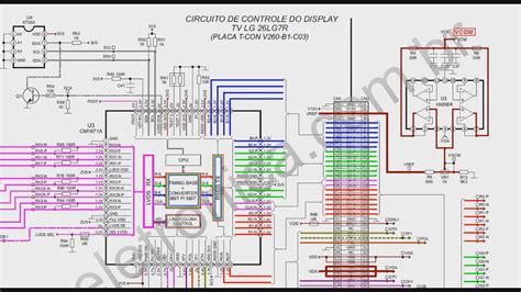 Tv Lcd 53 Fonte Da Placa T Con 2 Youtube