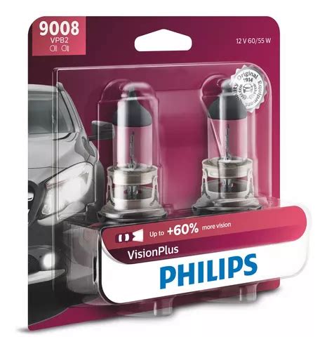 Philips H L Mpara Delantera Premium Vision Plus Paquete