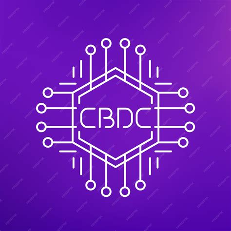 Premium Vector Cbdc Icon Central Bank Digital Currency Line Vector