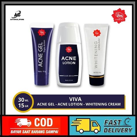 Jual Viva Acne Gel Triple Action G Viva Acne Lotion Ml Viva