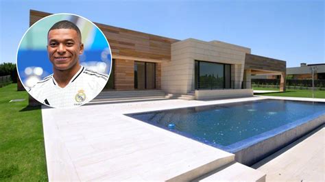 Así Es La Lujosa Mansión De Mbappé En Madrid Un Chalet De 11 Millones