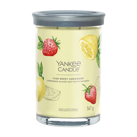 Paniate Yankee Candle Signature Candela In Tumbler Grande Iced Berry