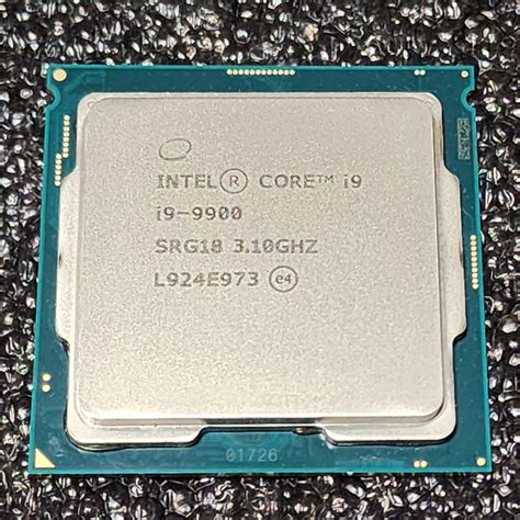 【やや傷や汚れあり】cpu Intel Core I9 9900 31ghz 8コア16スレッド Coffeelake Pcパーツ インテル