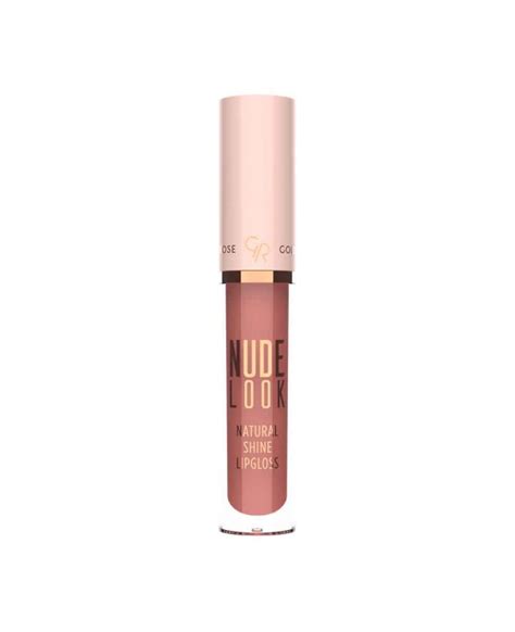 Golden Rose Nude Look Natural Shine Lipgloss Ml Peachy Nude