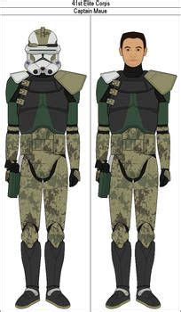 41st Elite Corps Kashyyyk Armor By Suddenlyjam On DeviantArt Star