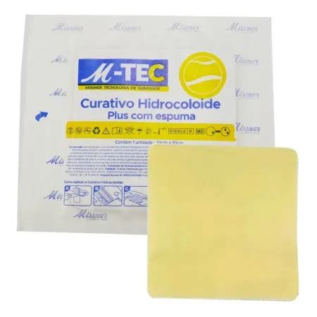 Curativo Hidrocoloide Espuma M Tec