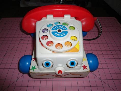 Fisher Price Phone Toy Phone Rotary Fp Push Toy Vintage Etsy