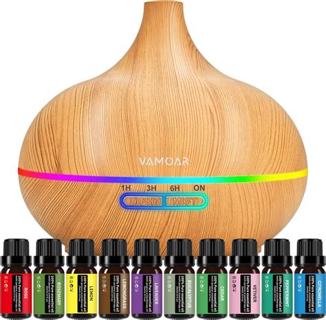 Amazon Aromatherapy Diffuser Essential Oil Set Ultrasonic