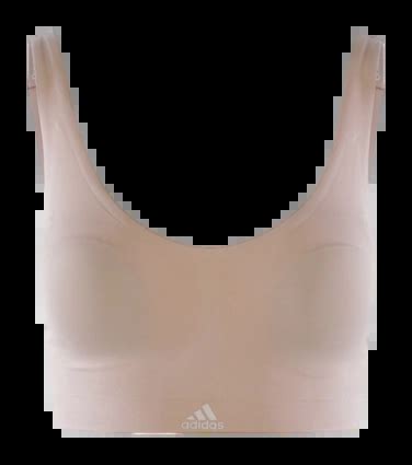 Sport BH Adidas Women Naked 2Ply Bra Peach Whip Outdoorsupply