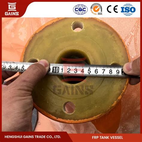 Gains Frp Horizontal Steel Chemical Tank Factory Frp Pressure Vessel