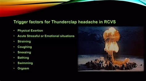 Reversible Cerebral Vasoconstriction Syndrome Ppt