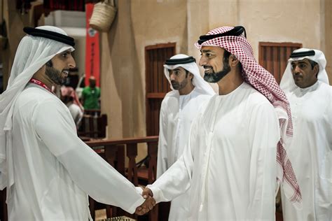 سمو الشيخ عمار بن حميد النعيمي ولي عهد عجمان، والشيخ راشد بن علي بن حمد