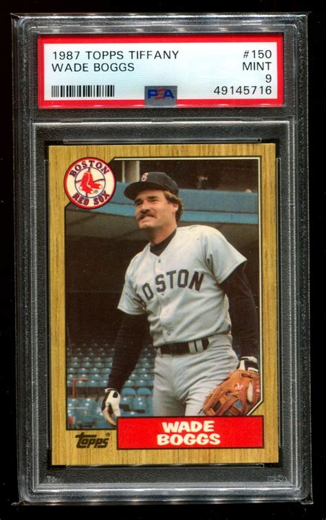 Topps Tiffany Wade Boggs For Sale Online Ebay