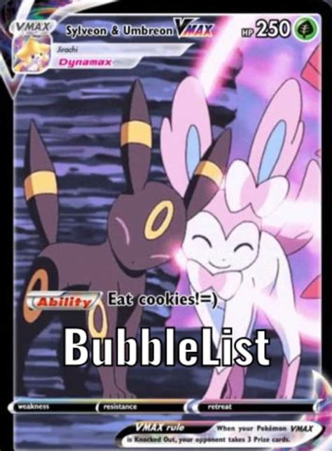 Sylveon Umbreon Pikachu Ash Vmax Gaming Shining Gx Ex M Mega Etsy