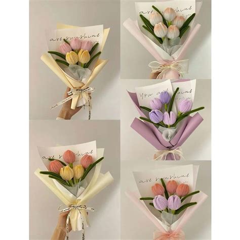 Mua bộ nguyên liệu làm hoa tulip kẽm nhung tím tại buzyshop