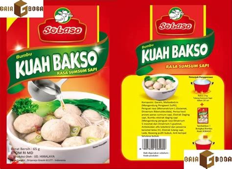 Sobaso Bumbu Kuah Baso Rasa Sumsum Sapi Gram Lazada Indonesia