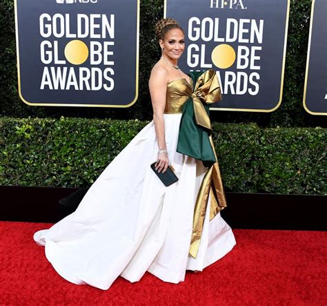 Jennifer Lopez Nailed The Rosette Trend At The Golden Globes