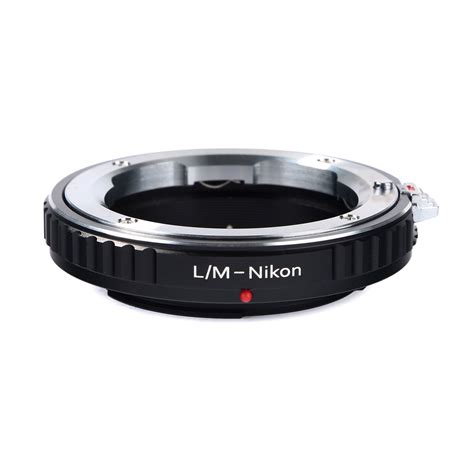 K F Concept Lens Mount Adapter For Leica M Mount Lens To Nikon F Camera