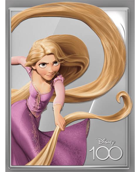 Rapunzel Sculpted Pin Disney Walmart Blu Ray Exclusive Gwp