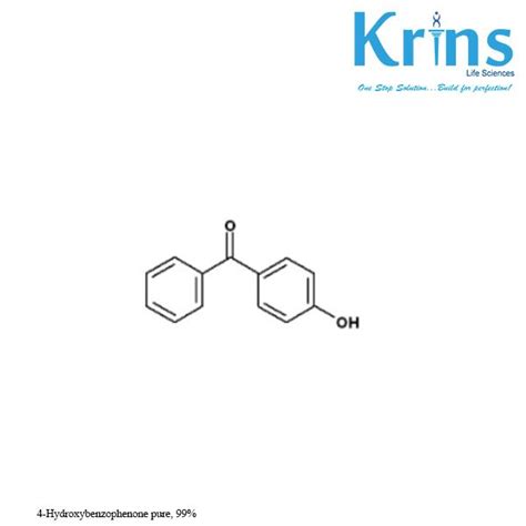 4 Hydroxybenzophenone Pure 99 Krins Life Sciences