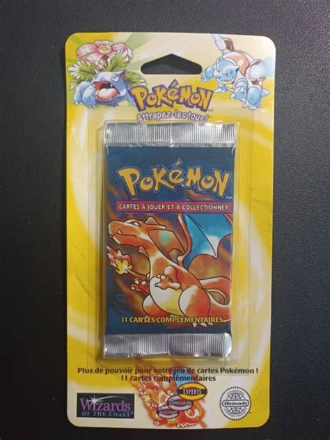 BOOSTER CARTES POKÉMON Set De Base Dracaufeu scellé Neuf FR Sous