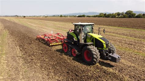 Claas Axion Tt Terratrac V Derstad Topdown Demo Agrall