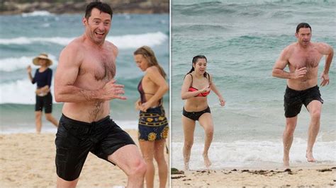 Hugh Jackman Daughter Ava 2017 Hit Bondi Beach After The Greatest