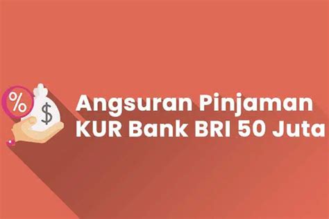 Pinjaman Kur Bank Bri Rp Juta Syarat Angsuran Dan Peluang Untuk